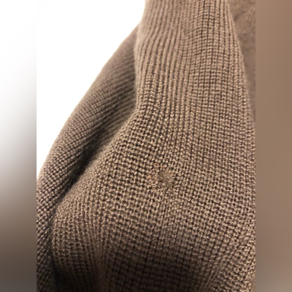 Fred Perry zip brown wool sweater - Picture 12 of 13